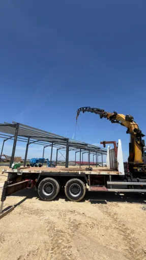 Réalisation stabulation benque (31), Tarbes, CD Construction